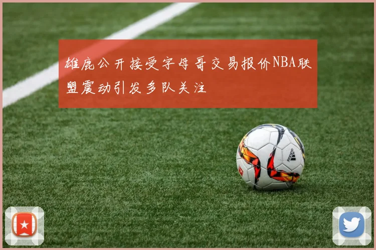 雄鹿公开接受字母哥交易报价NBA联盟震动引发多队关注